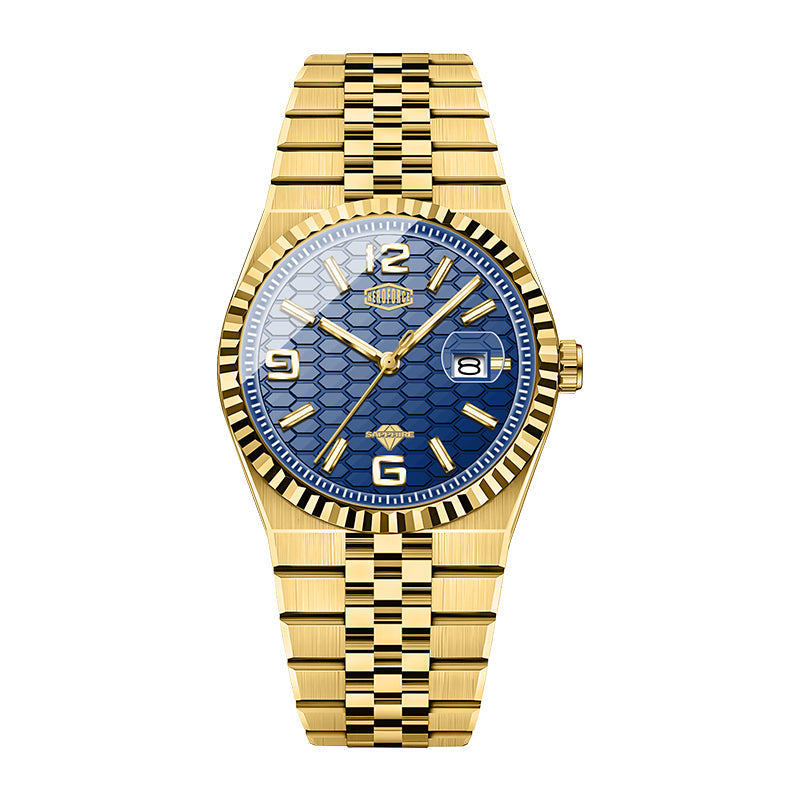 HeroForce 5036 – Premium Feel Watch - Geometric Face Design Martino Valenti