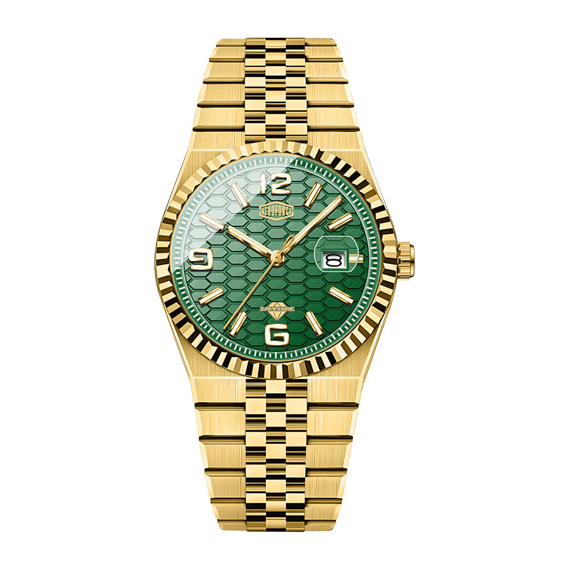 HeroForce 5036 – Premium Feel Watch - Geometric Face Design Martino Valenti