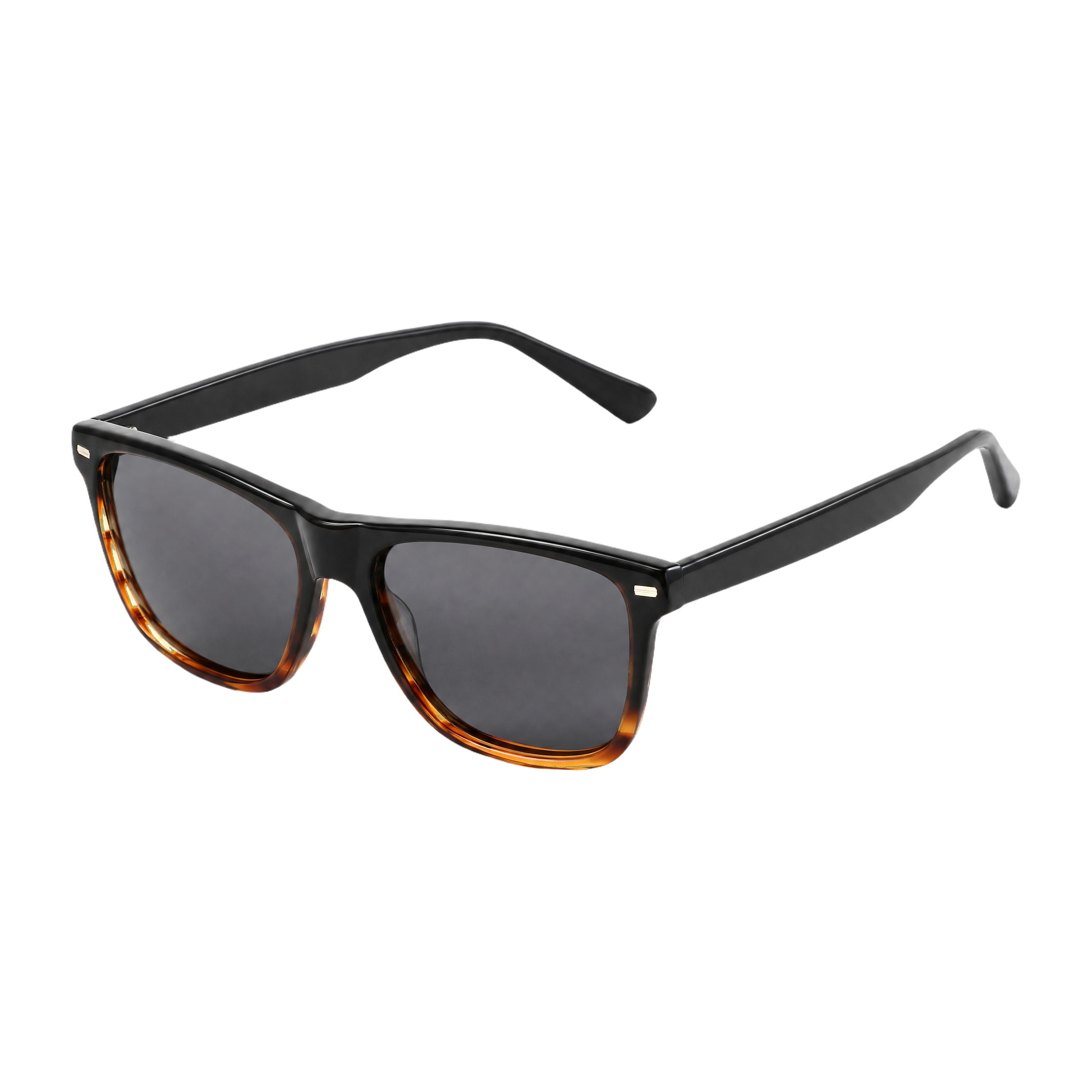 MV Fenwick — Square Acetate Sunglasses Grey Lens