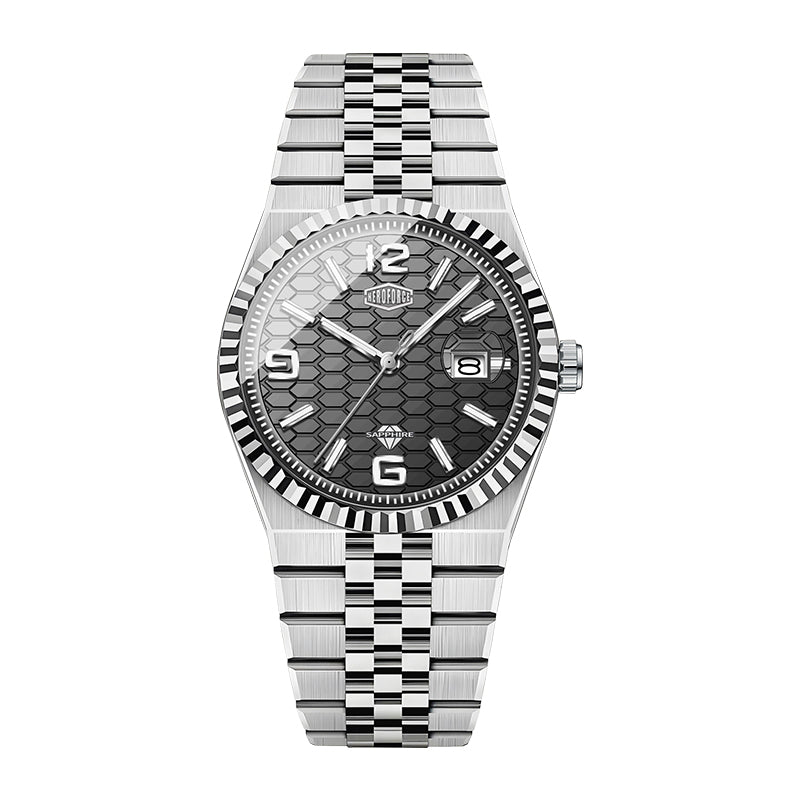 HeroForce 5036 – Premium Feel Watch - Geometric Face Design Martino Valenti