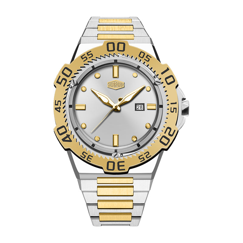 HeroForce 5009 - Sport Luxury Men’s Watch – Stainless Steel Strap Martino Valenti