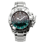HeroForce 2370D - Flame Dial Men’s Watch – Sport Luxury Steel Timepiece Martino Valenti