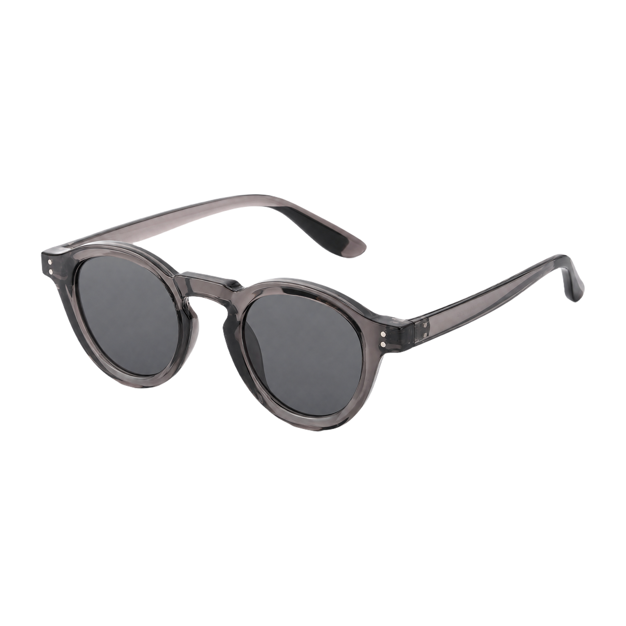 MV Cassius — Round Acetate Sunglasses Blue 2