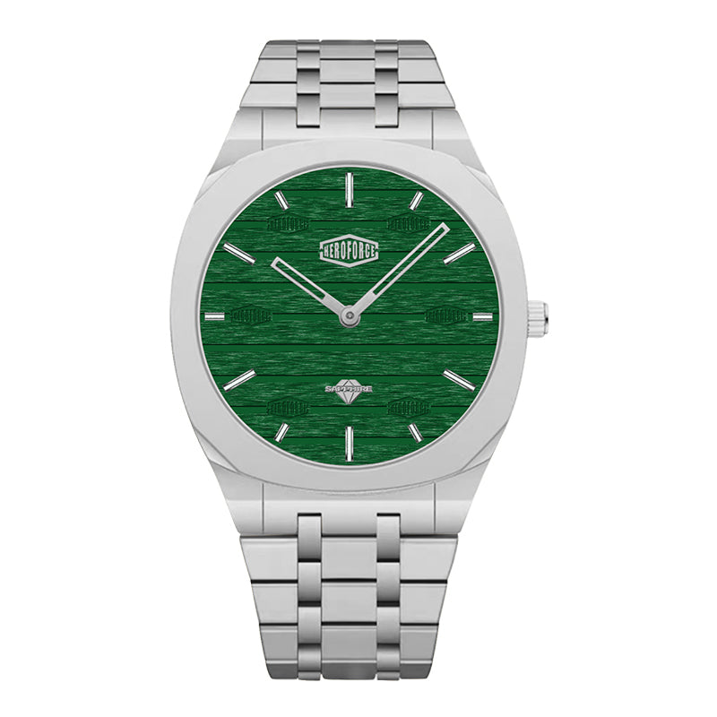 HeroForce 5038 - Emerald Horizon – Octagonal Men’s Luxury Watch Martino Valenti