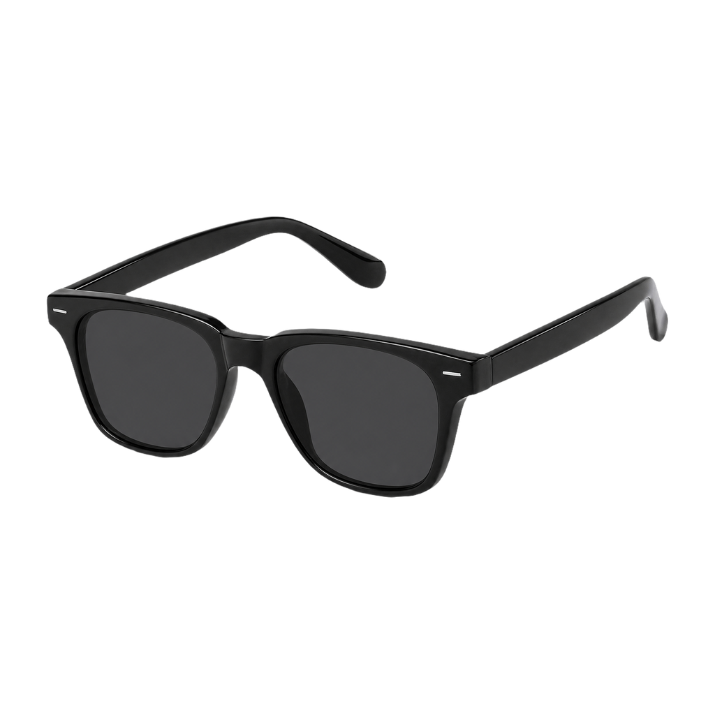 MV Calloway — Square Acetate Sunglasses Black