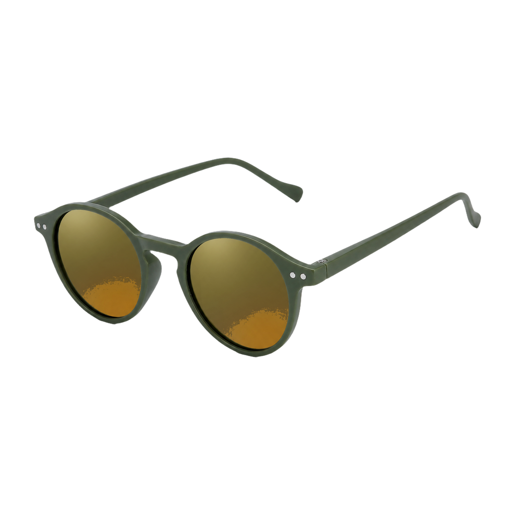 MV Cove — Browline Sunglasses Green Mirrored