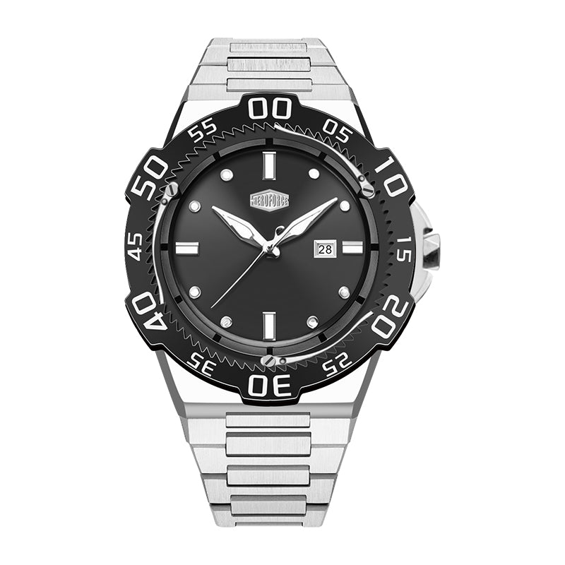 HeroForce 5009 - Sport Luxury Men’s Watch – Stainless Steel Strap Martino Valenti