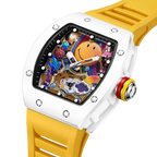 VIBELIX – Designer Art Dial Watch with Sport Strap Martino Valenti