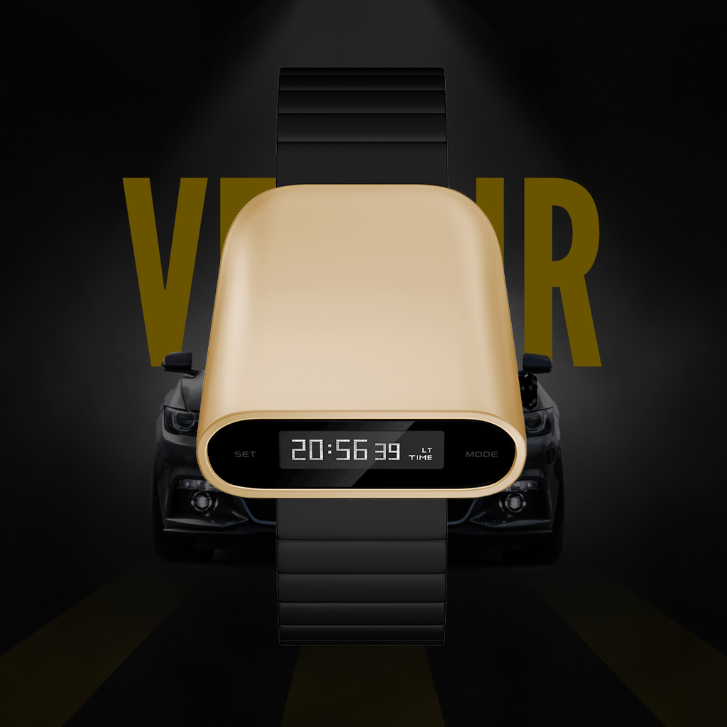 VENLIR WATCH 38 Stainless Steel Sports/Commercial Digital Retro Watch Unisex Fashion Racing Flair ROMANO GIRALDI