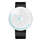 HeroForce 5003P - Cyber Aura – Avant-Garde Analog Watch with Silicon Strap Martino Valenti