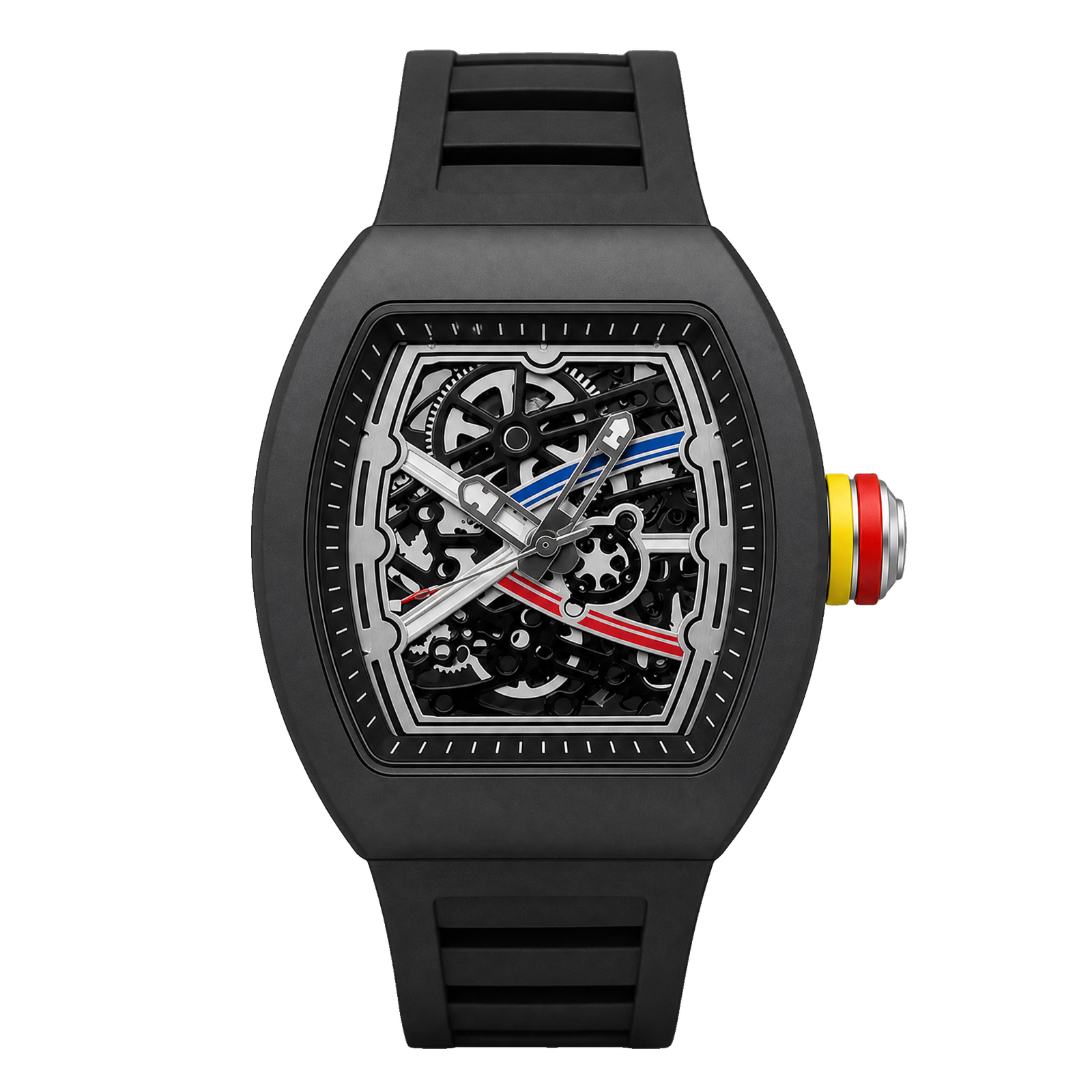 CORSARO – Tricolor Racing Skeleton Watch Martino Valenti
