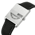 BRONVARA – Men’s Retro Style Rectangular Watch with Leather Strap GIORGIO MARENO