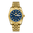 HeroForce 5083 – Luxury Analog Watch with Fluted Bezel & Sunburst Ripple Dial Martino Valenti