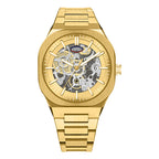 HeroForce 5042A - Skeleton Elite – Luxury Mechanical Style Watch with Octagonal Bezel Martino Valenti