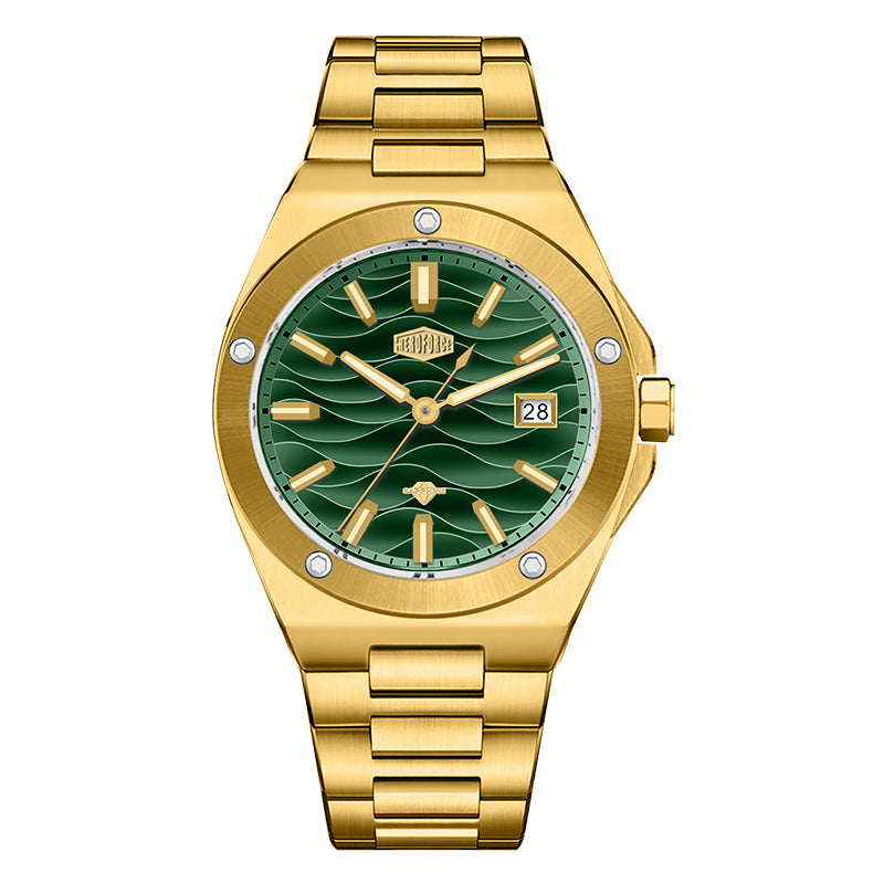 HeroForce 5039 – Luxury Watch - Wave Textured Dial & Sapphire Glass Martino Valenti
