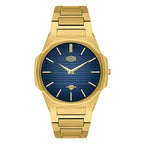 HeroForce 5037A – Luxury Octagonal Watch with Textured Dial Martino Valenti