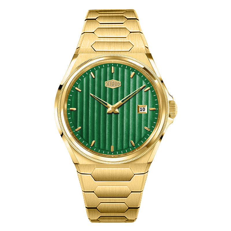 HeroForce 5012 - Luxury Men’s Watch with Pleated Style Dial Martino Valenti