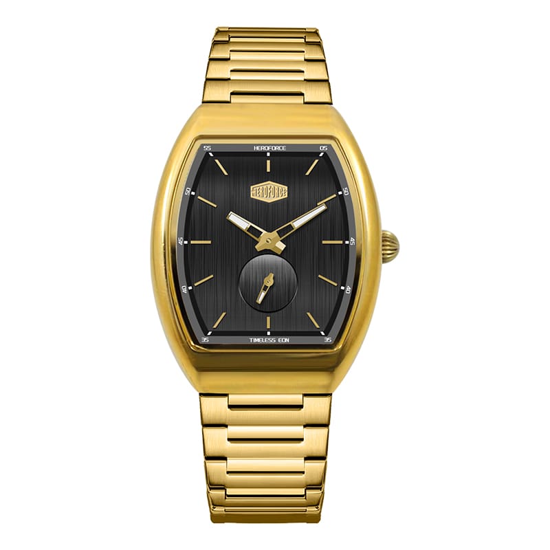 HeroForce 5023A – Luxury Octagonal Watch - Horizontal Textured Dial & Sapphire Glass Martino Valenti