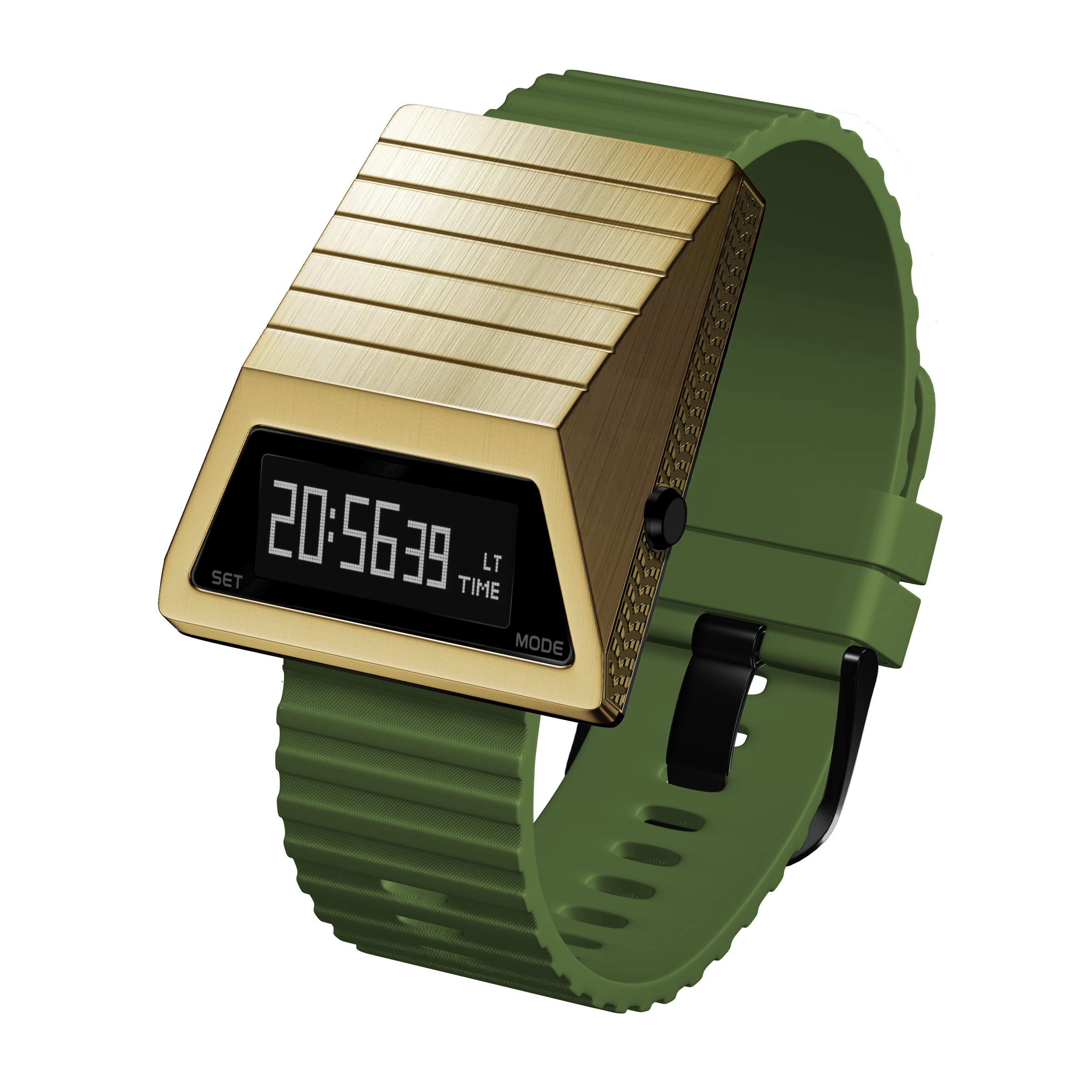 VOLIMER WATCH Blend of Tech and Fashion Unisex Stainless Steel Sports/Commercial Digital Retro Watch Racing Vibe ROMANO GIRALDI