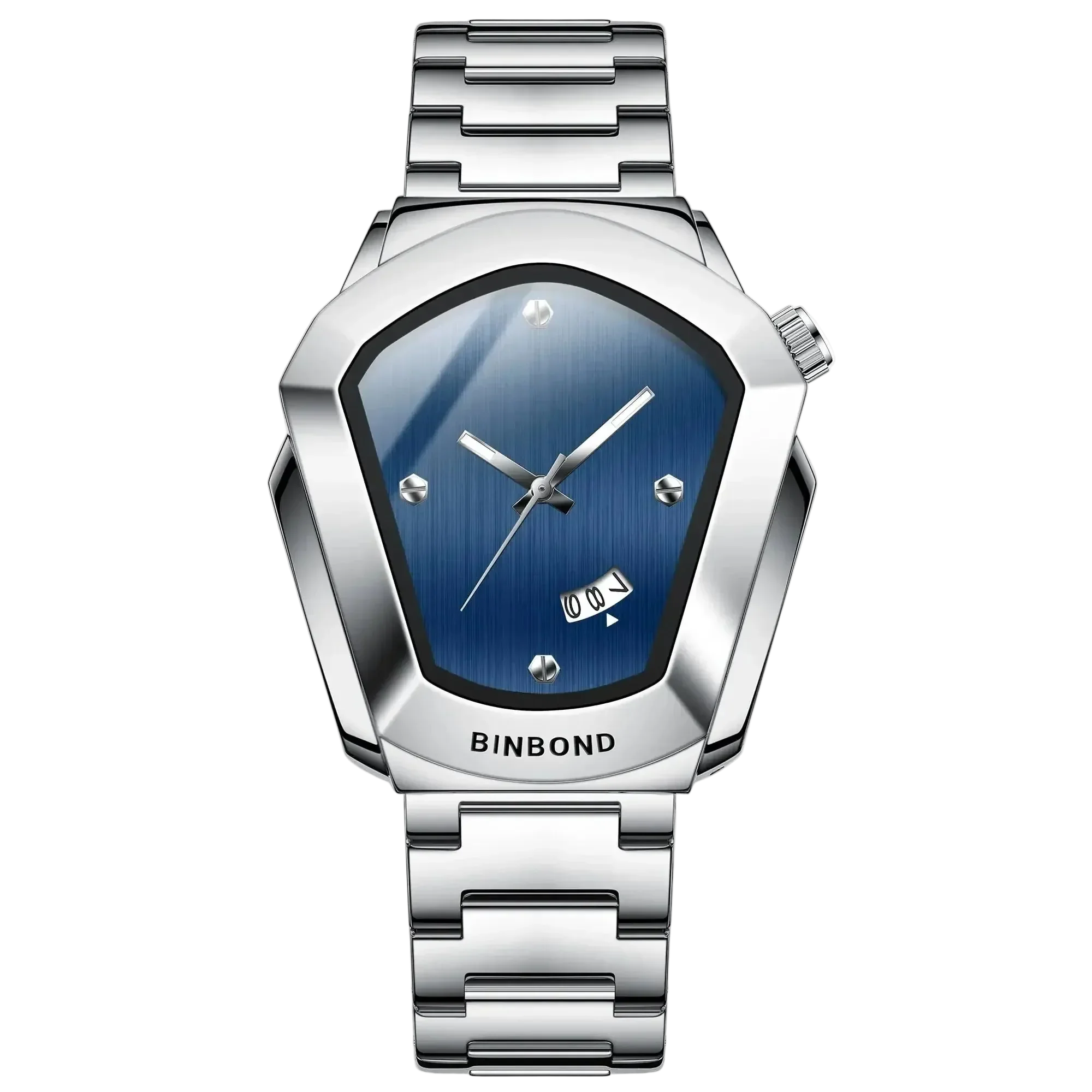 BINBOND New B760 Fashion Machine Model Men's Quartz Watch Waterproof Night Light Calendar Business Men's Quartz Watch 2025 - Sergio Cavelli