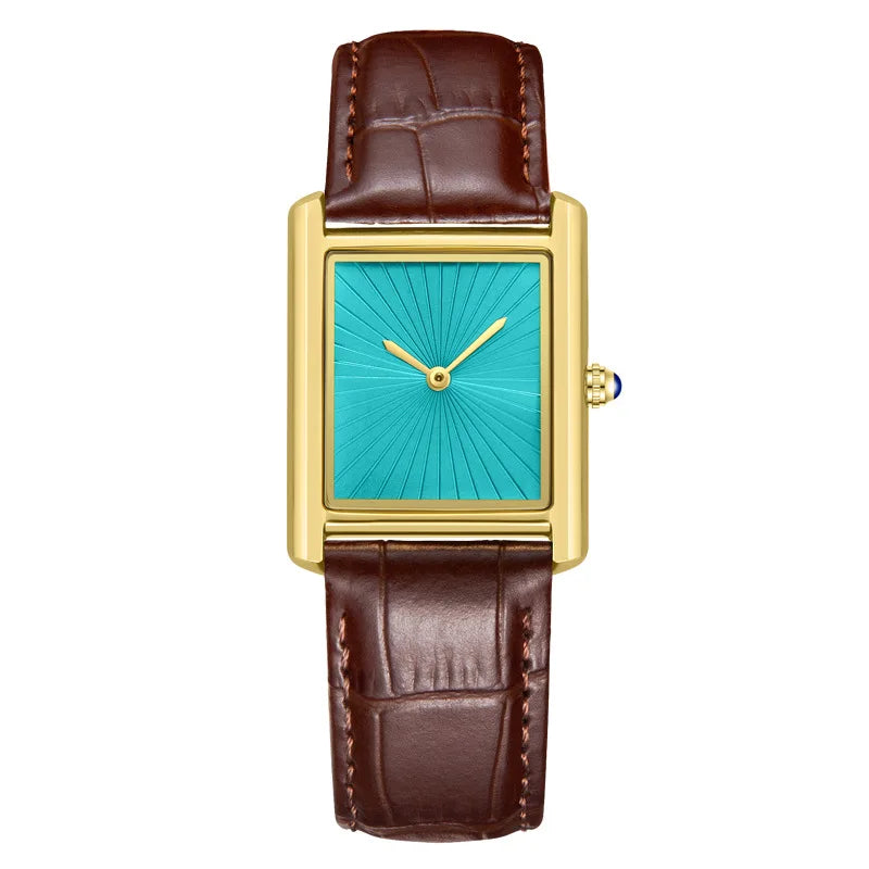 Giorgio Mareno ZELVYRO luxury watch with black leather strap and silver dial, classic style, close-up view