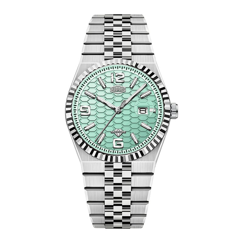 HeroForce 5036 – Premium Feel Watch - Geometric Face Design Martino Valenti