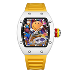 VIBELIX – Men’s Designer Art Dial Watch with Sport Strap Martino Valenti