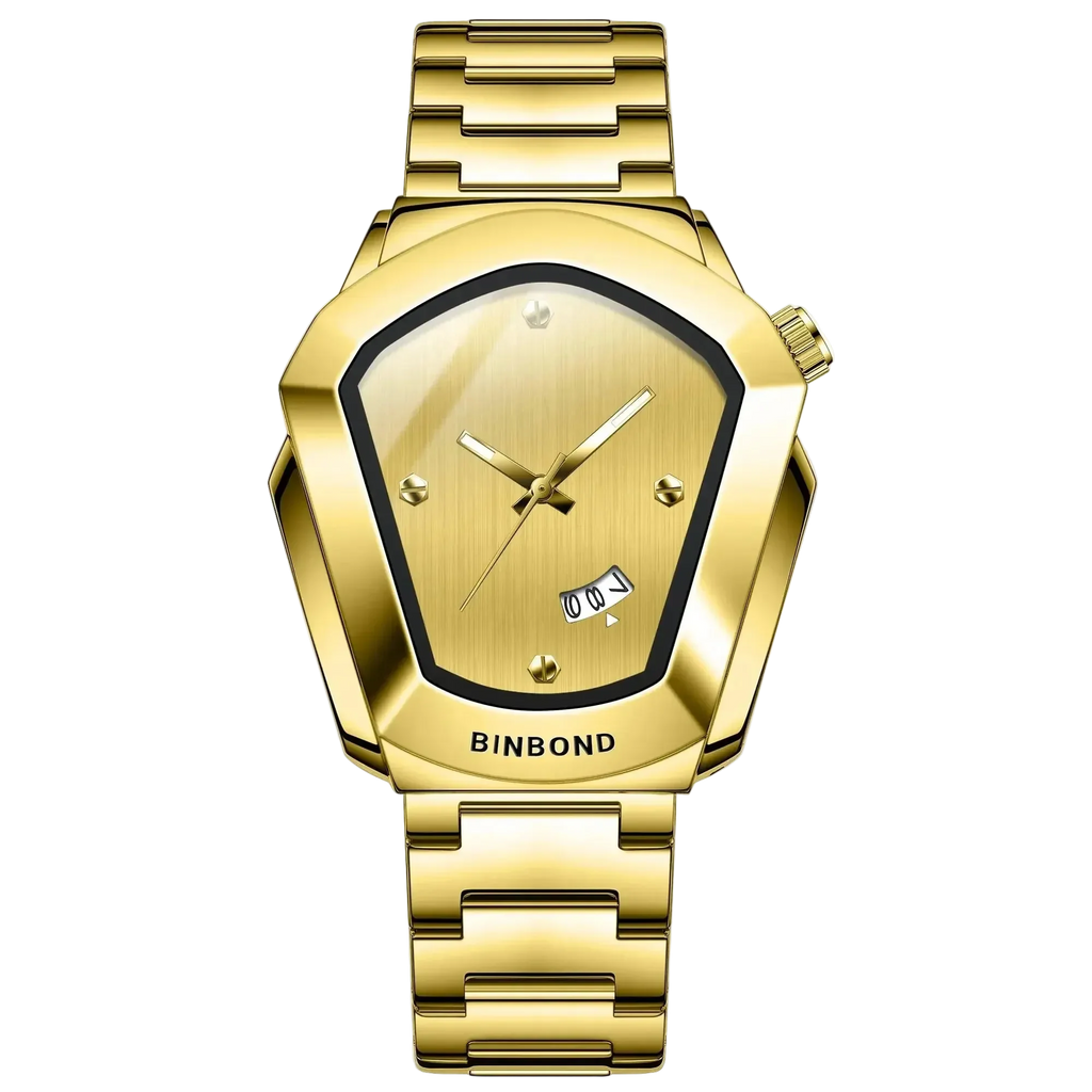 BINBOND New B760 Fashion Machine Model Men's Quartz Watch Waterproof Night Light Calendar Business Men's Quartz Watch 2025 - Sergio Cavelli