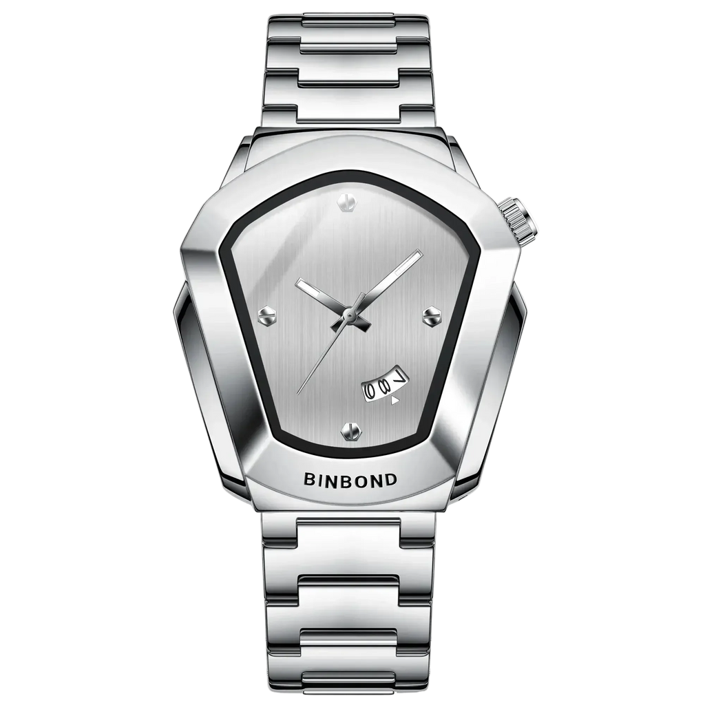 BINBOND New B760 Fashion Machine Model Men's Quartz Watch Waterproof Night Light Calendar Business Men's Quartz Watch 2025 - Sergio Cavelli