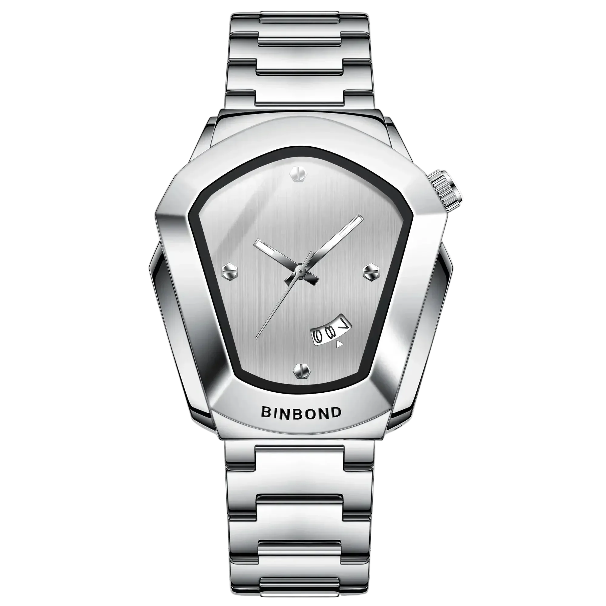 BINBOND New B760 Fashion Machine Model Men's Quartz Watch Waterproof Night Light Calendar Business Men's Quartz Watch 2025 - Sergio Cavelli