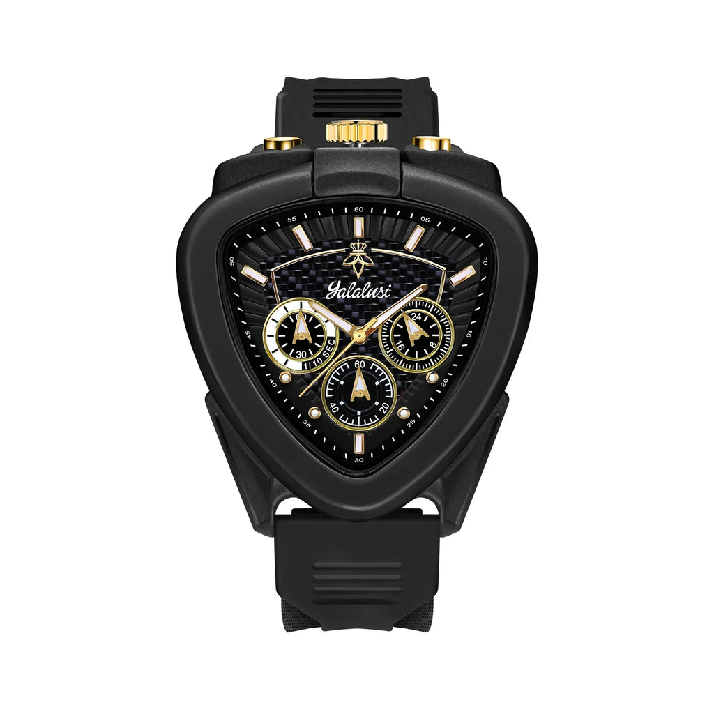 Giorgio Mareno KALYRON men's luxury sport chronograph watch with multi-function dial and stainless steel strap.