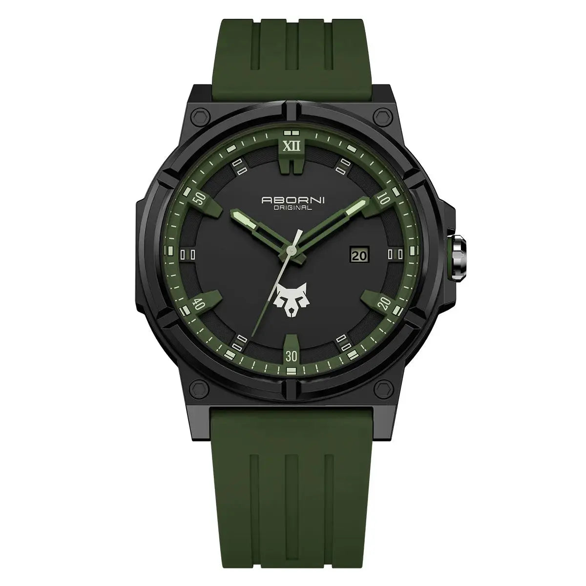 Gregor Palmer MARNYX men's tactical sport watch with silicone band, showing digital display and rugged design.