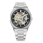 HeroForce 5042A - Skeleton Elite – Luxury Mechanical Style Watch with Octagonal Bezel Martino Valenti