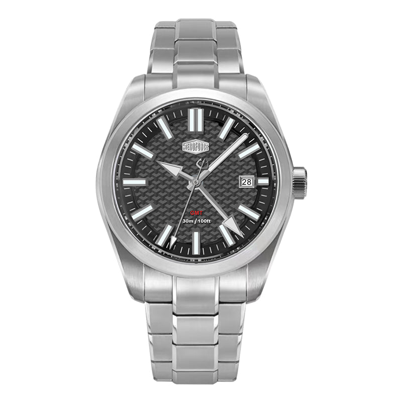HeroForce 5031 – Luxury Square Analog Watch with Sapphire Glass & Date Display Martino Valenti