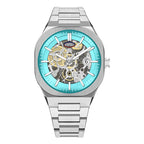 HeroForce 5042A - Skeleton Elite – Luxury Mechanical Style Watch with Octagonal Bezel Martino Valenti