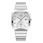 HeroForce 5055GL - Luxury Square Analog Watch with Sapphire Glass & Date Display Martino Valenti