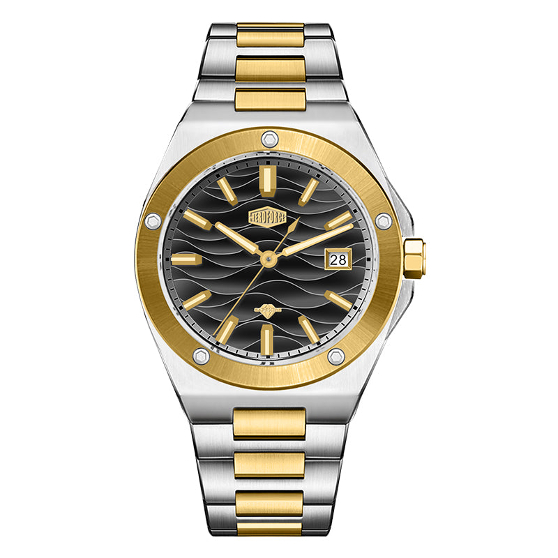 HeroForce 5039 – Luxury Watch - Wave Textured Dial & Sapphire Glass Martino Valenti