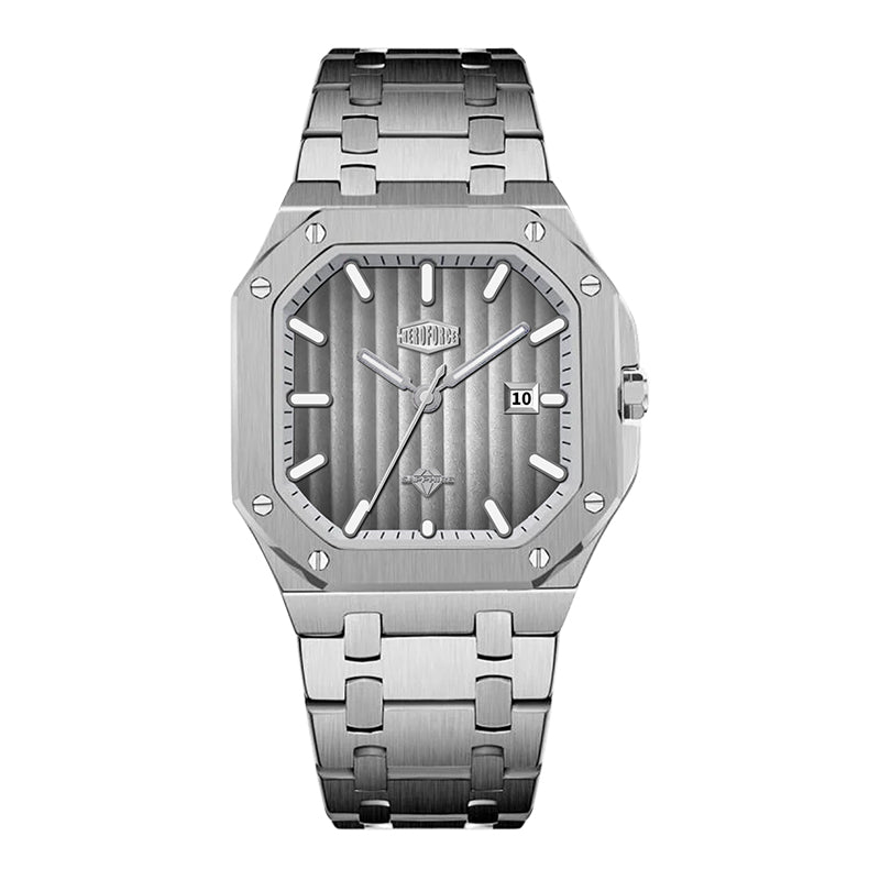HeroForce 5025B – Ribbed Dial & Sapphire Glass Martino Valenti