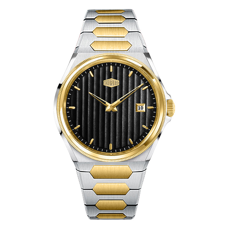 HeroForce 5012 - Luxury Men’s Watch with Pleated Style Dial Martino Valenti