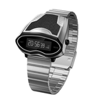 TESLIRAL WATCH Revolutionary 38 Stainless Steel Digital Retro Fashion and Racing Style for Men and Women ROMANO GIRALDI
