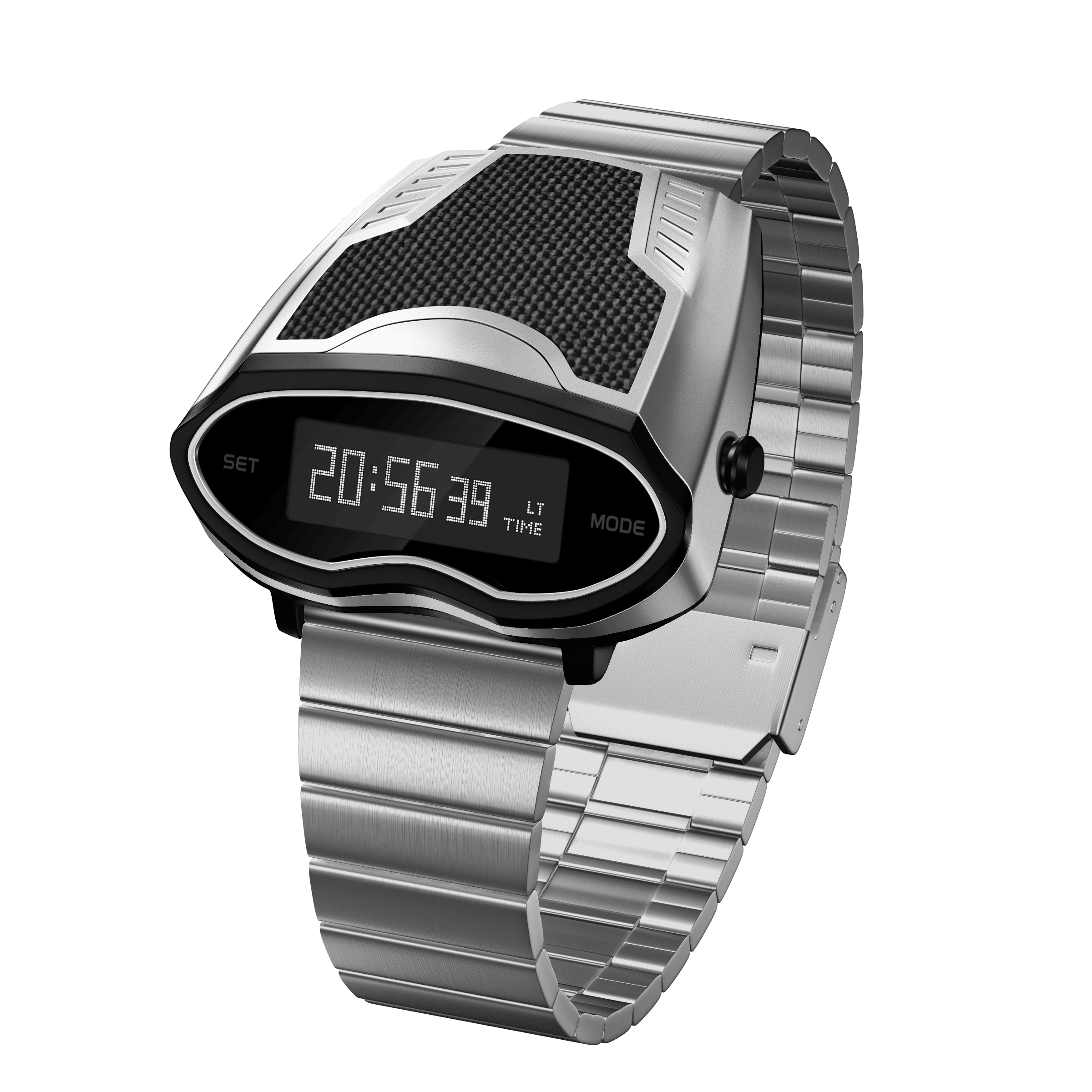 TESLIRAL WATCH Revolutionary 38 Stainless Steel Digital Retro Fashion and Racing Style for Men and Women ROMANO GIRALDI