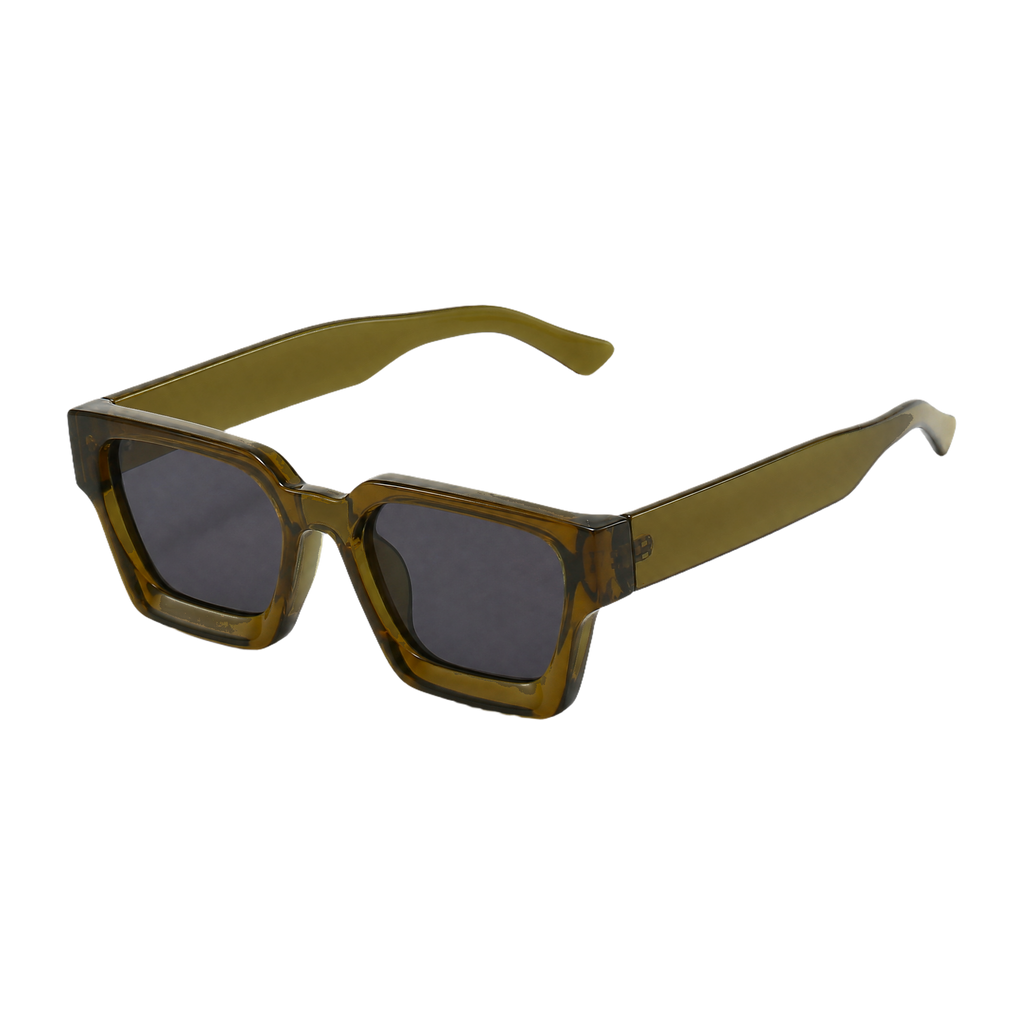 MV Kingsley — Square Acetate Sunglasses Blue Yellow