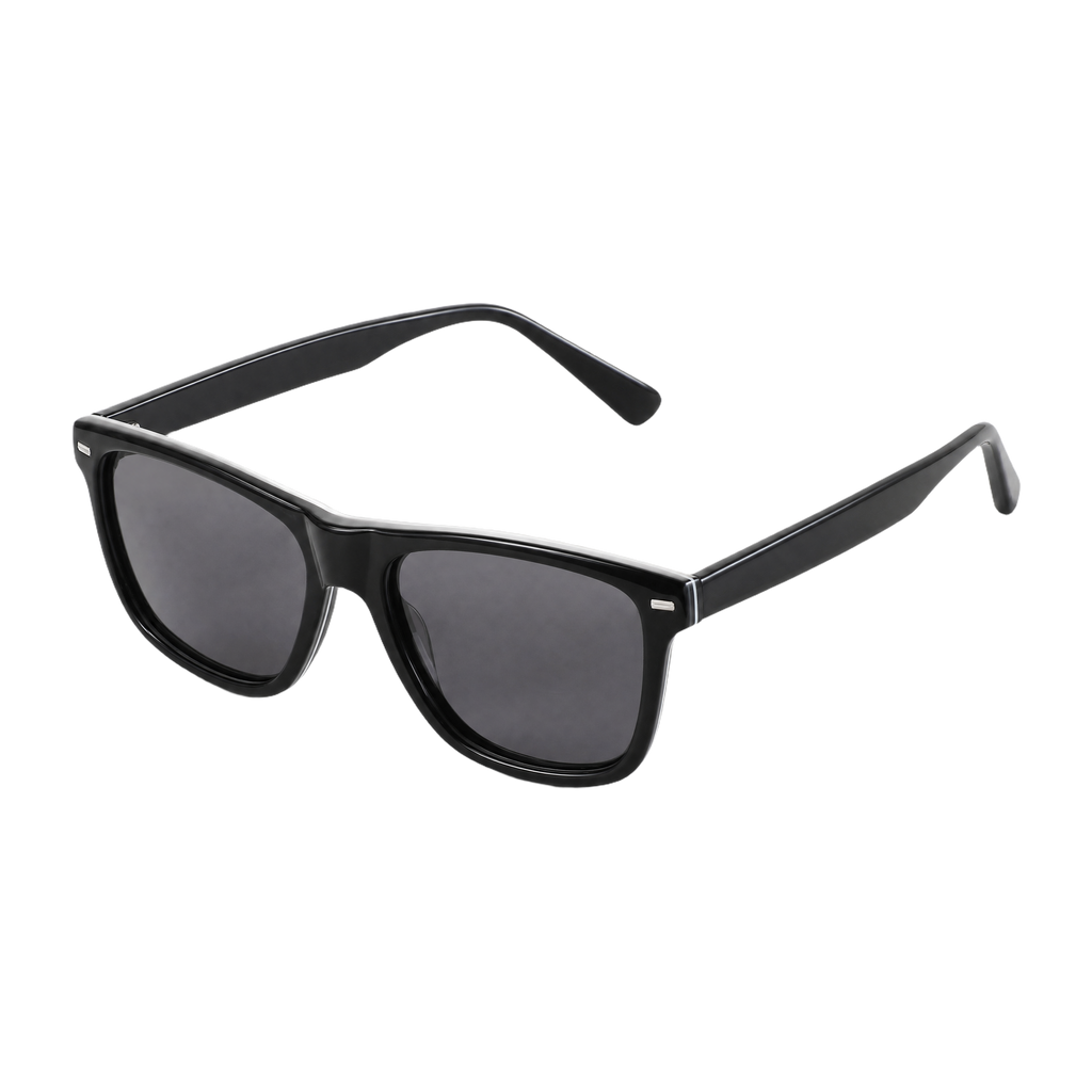 MV Fenwick — Square Acetate Sunglasses Grey Lens 4