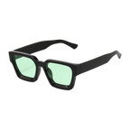 MV Kingsley — Square Acetate Sunglasses Black