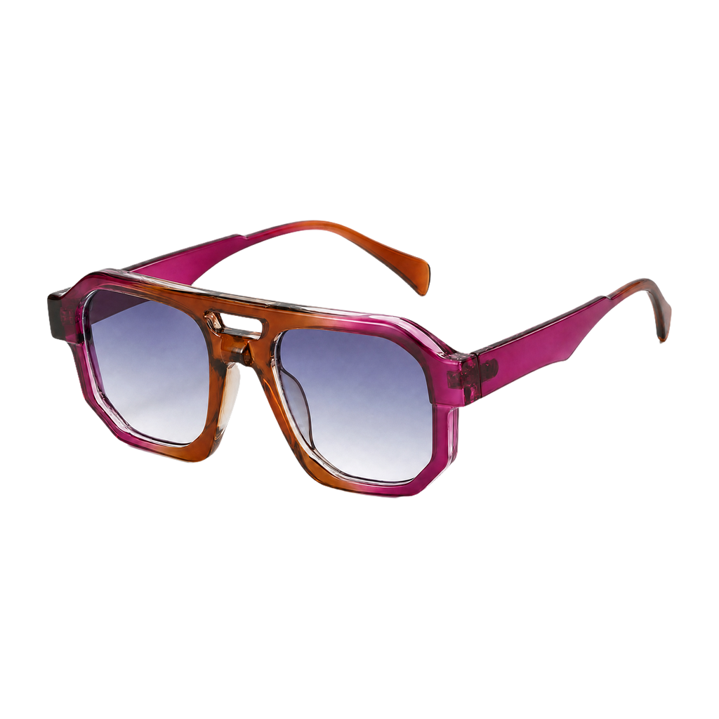 MV Marlowe — Sunglasses Tea Purple Clear