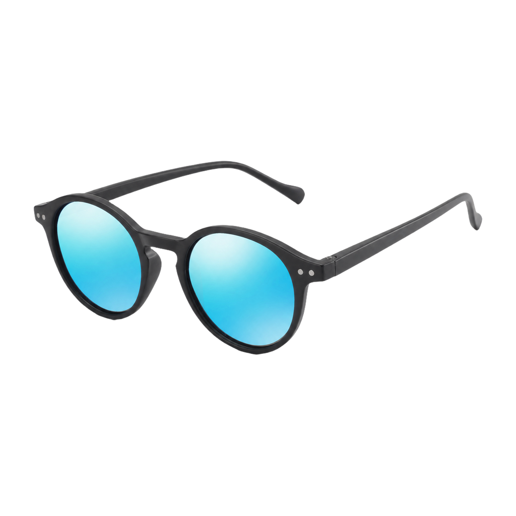 MV Cove — Browline Sunglasses Blue Mirrored
