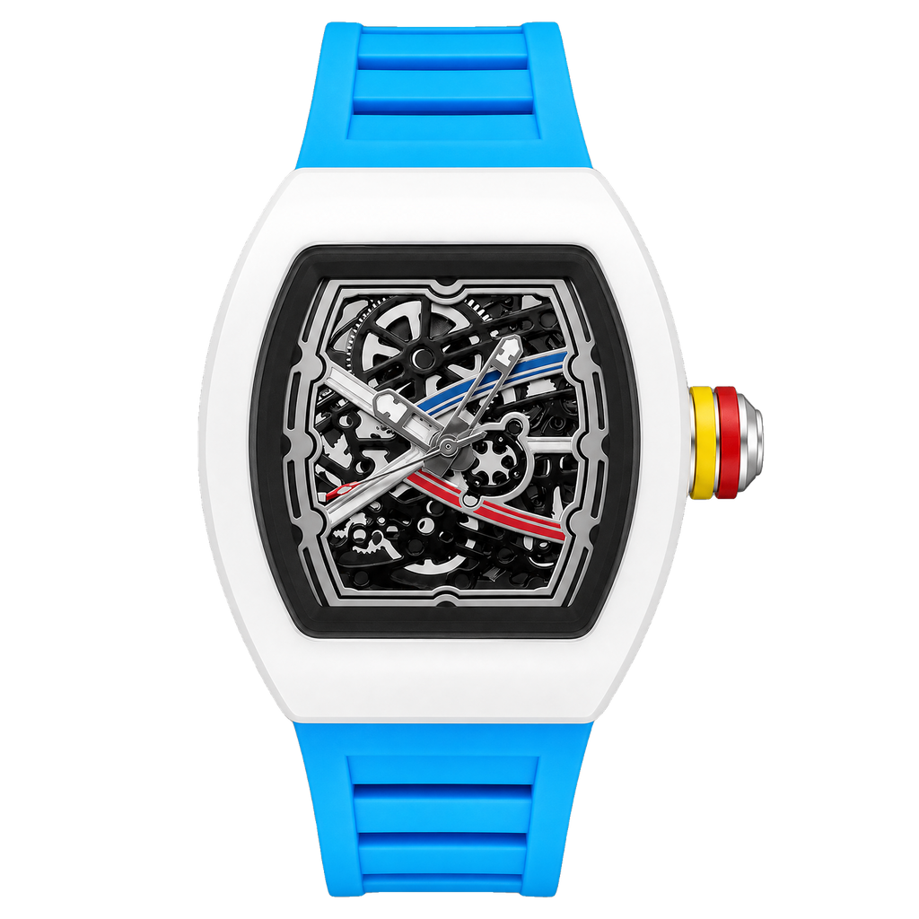 CORSARO – Tricolor Racing Skeleton Watch Martino Valenti
