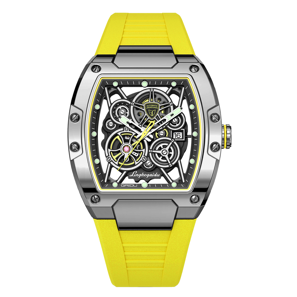 VOLTRYX – Men’s Designer Skeleton Sport Watch with Multi-Dial Display GIORGIO MARTINO WATCHES