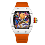 VIBELIX – Men’s Designer Art Dial Watch with Sport Strap Sergio Cavelli