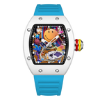 VIBELIX – Men’s Designer Art Dial Watch with Sport Strap Sergio Cavelli
